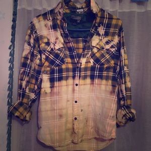 Repurposed Billabong Flannel One of a Kind!